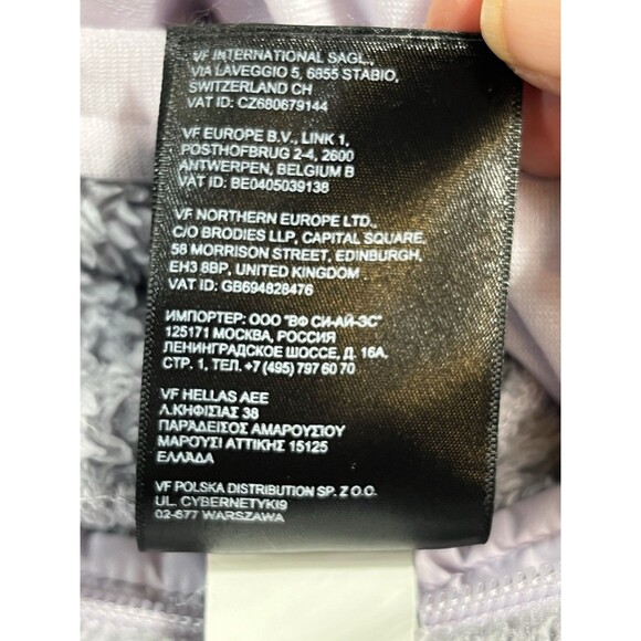 The North Face Women's Oatmeal Full Zip Fuzzy Fleece Osito Jacket Grey Sz L - Picture 12 of 15